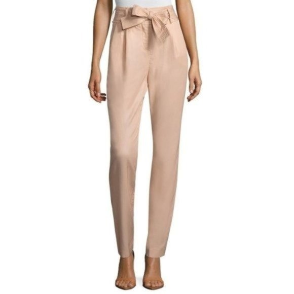Maje Pants - NWT Maje Panisse Bow Belt Slim Pant